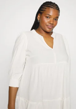 Vero Moda Curve VMDICTHE CALF DRESS - Freizeitkleid - Birch -Angebote Stil Tage Store 5f672f01496344aab0a47e8fb5a3aec0