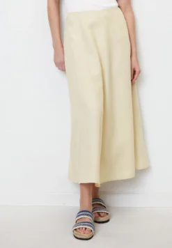 Marc O'Polo AUS SOMMERLICHER WARE - A-Linien-Rock - Soft Taupe