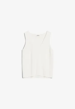Armedangels WILMAA - Top - Off White -Angebote Stil Tage Store 62dbf8a9cfa54cb19793393d29b325d2