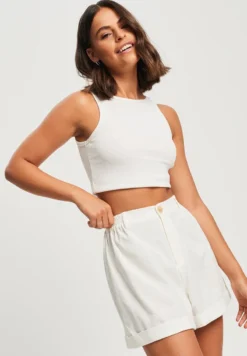 Calli CHARLIE - Shorts - White -Angebote Stil Tage Store 64b35c4e89e54e78bd84b8ded6e0e728