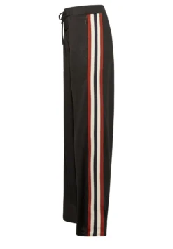 SIDE STRIPE WIDE LEG - Jogginghose - Black -Angebote Stil Tage Store 64e787cacc934f02adb72a804d589b9e