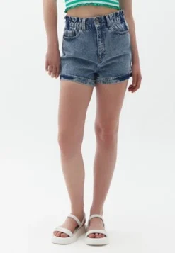 MIT USED DETAILS - Jeans Shorts - White Denim -Angebote Stil Tage Store 661b0caff8d5499d8e0828b220f0adf9