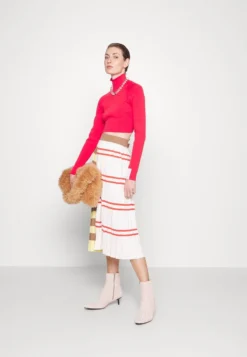 MIRNA - A-Linien-Rock - Cuoio -Angebote Stil Tage Store 682f139fbc334cd892d86f7993146b23