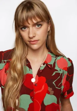 King Louie CARINA LA MONIA - Blusenkleid - Pecan Brown 8 King Louie CARINA LA MONIA - Blusenkleid - Pecan Brown -Angebote Stil Tage Store 691c22aa4bb647b3867d89f2df929224