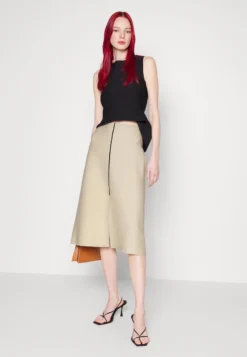 Tiger Of Sweden WEDEEL - A-Linien-Rock - Dark White -Angebote Stil Tage Store 69c8bf8106f8437abae9ab5316111114