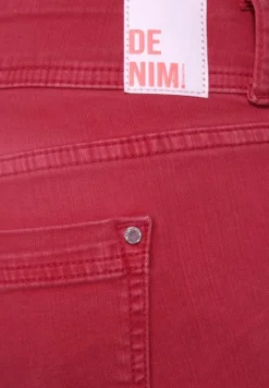 STREET ONE FARBIGE - Shorts - Rot -Angebote Stil Tage Store 6a7f808625b4481b914242826c7e0a39