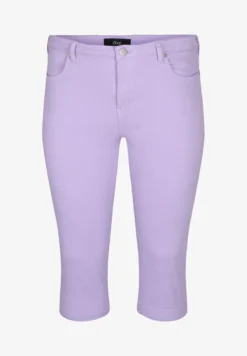 Zizzi FITTING EMILY CAPRI - Jeans Shorts - Lavender -Angebote Stil Tage Store 6c3777105e9645399b28d1ac2af89aa3 1