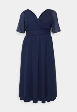Vero Moda Curve VMMIA DRESS - Freizeitkleid - Navy Blazer -Angebote Stil Tage Store 73caf0214de44e78beef51b45e1869cc