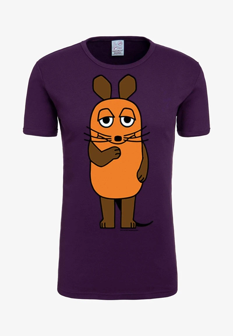 Logoshirt DIE SENDUNG MIT DER MAUS - T-Shirt Print - Lila 5 Logoshirt DIE SENDUNG MIT DER MAUS - T-Shirt Print - Lila - Image 5