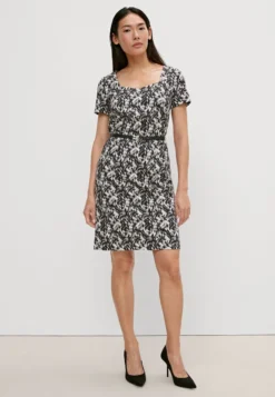 Comma ÉLÉGANTE - Etuikleid - Schwarz