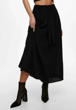 ONLY LANG - Maxirock - Black -Angebote Stil Tage Store 7652b0851d894ad6b64f7be53e28546f