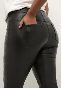 KCADIANA CROP - Stoffhose - Black Deep -Angebote Stil Tage Store 76da611fb54a42478b31217ed164ae17