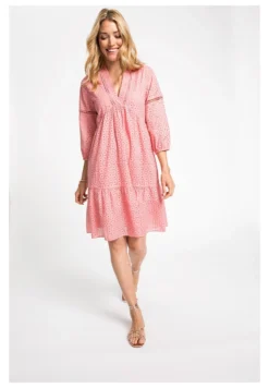 Olsen Freizeitkleid - Hellrot