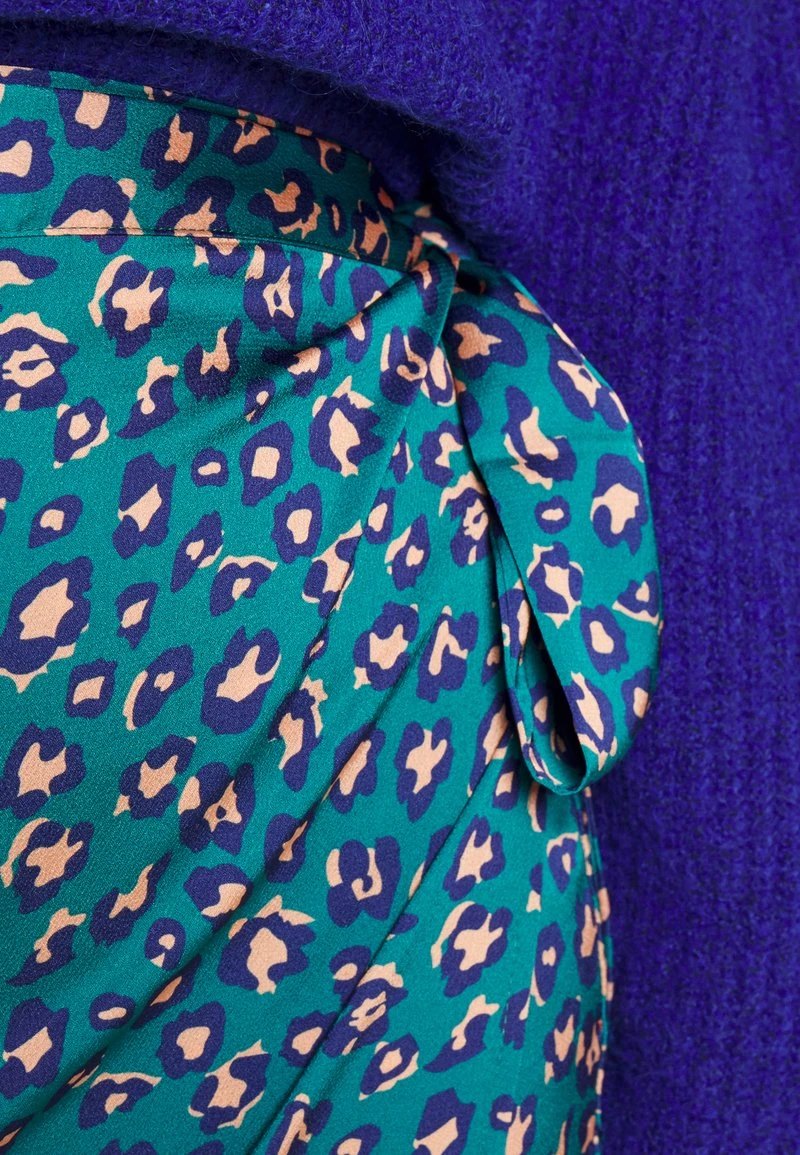 JASPRE SKIRT - Wickelrock - Teal 5 JASPRE SKIRT - Wickelrock - Teal - Image 5