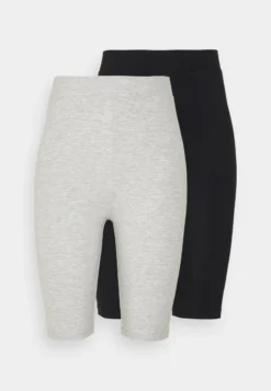 Even&Odd 2 PACK - Shorts - Black/mottled Light Grey -Angebote Stil Tage Store 7cbc148aaa7644b7b4e2287f83c9a82a