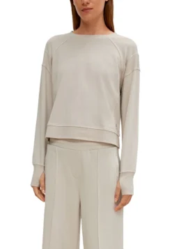 À MANCHES LONGUES À - Langarmshirt - Helles Beige