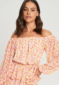 Tussah LORELEI MINI - Freizeitkleid - Aria Floral Orange And Pink -Angebote Stil Tage Store 7ed4ebcf801f4bf7a8613accef12fd0c