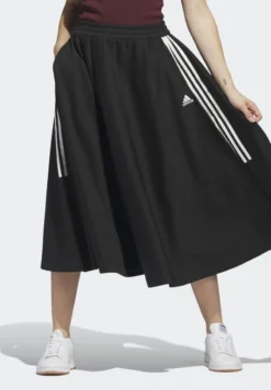 Adidas Sportswear TRACK - A-Linien-Rock - Black/white