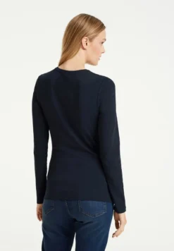 OPUS LANGARMSHIRT SMILLA - Langarmshirt - Global Blue -Angebote Stil Tage Store 82896118362d4bdaa8c99275c65fedc9