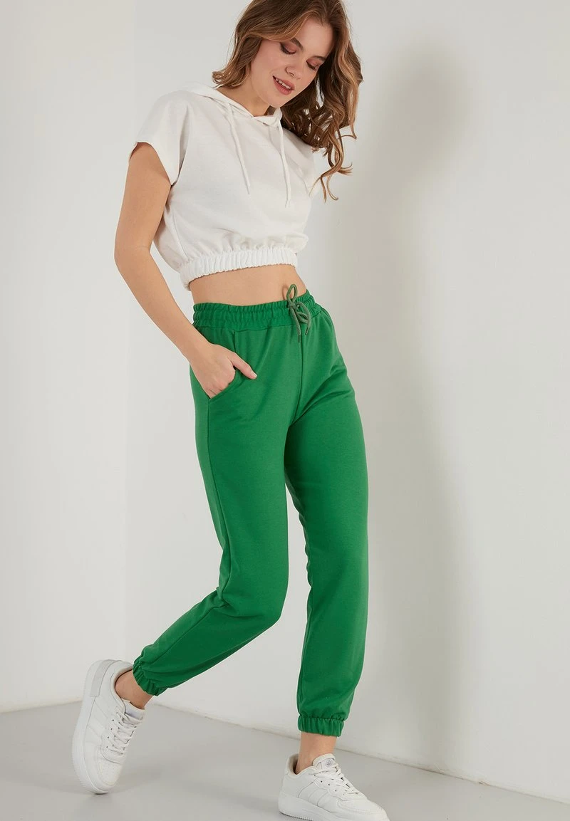 LELA SLIM FIT - Jogginghose - Benetton Color 2 LELA SLIM FIT - Jogginghose - Benetton Color - Image 2