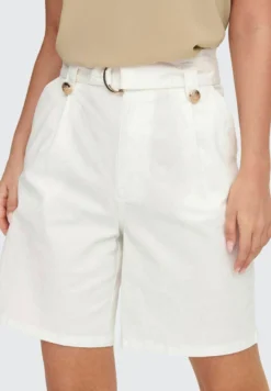 ONLY HIGH WAIST - Shorts - Cloud Dancer