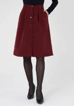 MIDI HIGH WEIST - A-Linien-Rock - Brown -Angebote Stil Tage Store 880b0af54aca4385ab2a577214a306ef