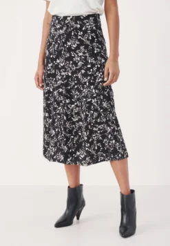 Part Two PARVEENPW - A-Linien-Rock - Black Marble Branch Print