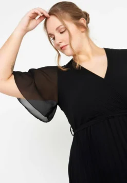 PLISSÉE UNIE - Freizeitkleid - Black -Angebote Stil Tage Store 913b0bf3765e4f3d92f43a5ac1aaa8ff