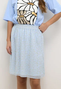 Kaffe KAZANDRA - A-Linien-Rock - Windsurfer Creme Flower -Angebote Stil Tage Store 92457cc6bf934698a77aedab45dd81c7 1