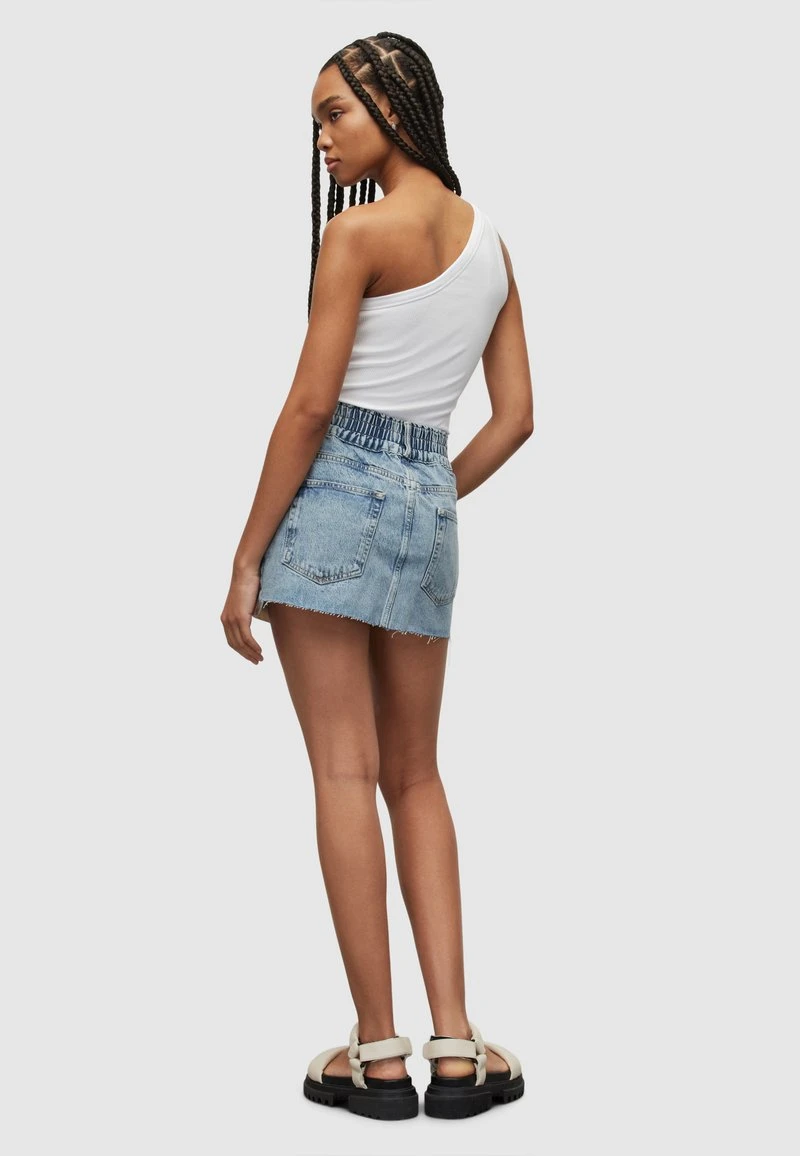 AllSaints HAILEY - A-Linien-Rock - Blue 3 AllSaints HAILEY - A-Linien-Rock - Blue - Image 3