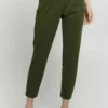 B.young ELEGANTE TUNNELZUG RIZ - Stoffhose - Khaki