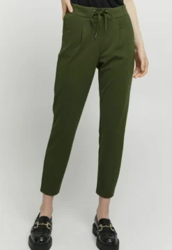 B.young ELEGANTE TUNNELZUG RIZ - Stoffhose - Khaki