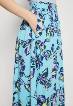 YAS HW ANKLE NOOS - Faltenrock - Blue -Angebote Stil Tage Store 97976e7346e248588d6603068aa7b0fe