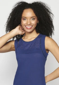 Koroshi Bluse - Royal Blue -Angebote Stil Tage Store 9a06697aeacf4895bb94f660591d905e