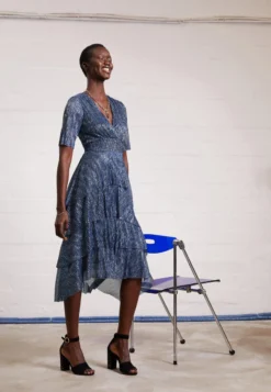 Maje RUFFINI - Cocktailkleid/festliches Kleid - Marine