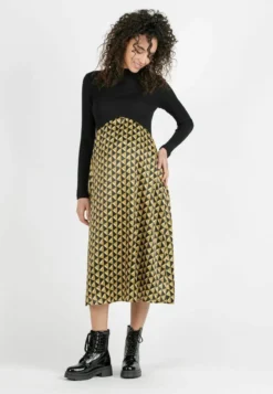 ANASTASIA MIDI - Jerseykleid - Yellow