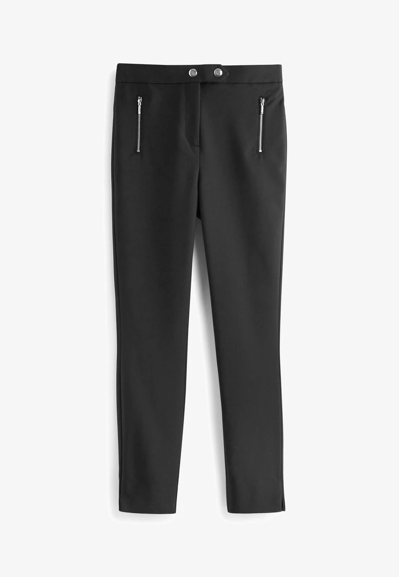 Next ELASTIC BACK ZIP DETAIL STANDARD - Stoffhose - Black 5 Next ELASTIC BACK ZIP DETAIL STANDARD - Stoffhose - Black - Image 5