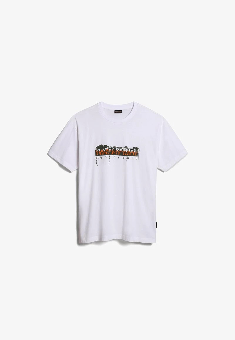 Napapijri S-PAJAS SS - T-Shirt Print - Green Lichen 5 Napapijri S-PAJAS SS - T-Shirt Print - Green Lichen - Image 5