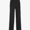 Fila HOSE DASHA WIDE RIBBED - Stoffhose - Black