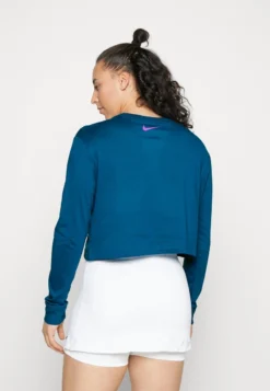 Nike Performance TEE SLAM CROP - Langarmshirt - Green Abyss -Angebote Stil Tage Store aae0836c228d4c9abfae82a8df0406cf