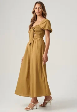 SYBEL - Maxikleid - Mustard -Angebote Stil Tage Store ac5cfa6a2fdd4f9c887290ec4011b944