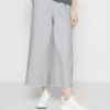 Calvin Klein Performance WIDE LEG CROPPED PANTS - Jogginghose - Athletic Grey Heather