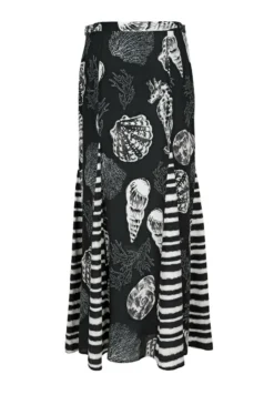 A-Linien-Rock - Schwarz Weiß -Angebote Stil Tage Store b050113633c14e36be2289a931c5a09e