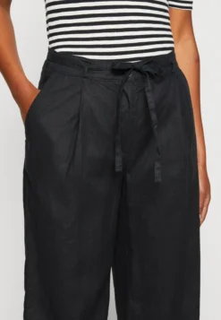 ESPRIT FLOW WIDE LEG - Stoffhose - Black -Angebote Stil Tage Store b0a69f282f4a4ec1a7cce10b94332d4b