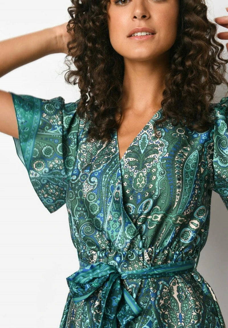 ETHNIC PRINT MINI - Freizeitkleid - Fantasia Verde 4 ETHNIC PRINT MINI - Freizeitkleid - Fantasia Verde - Image 4