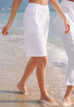 BERMUDA - Shorts - Weiß -Angebote Stil Tage Store b13259e6c52a4fadaf6c7b6ce24657eb