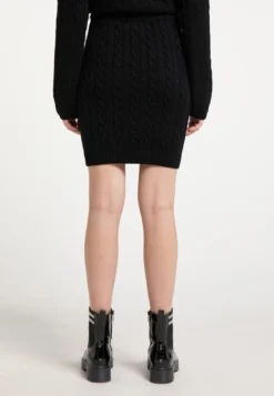 MYMO BLONDA - Minirock - Schwarz -Angebote Stil Tage Store b19cddf4c0b144bb9a94daaabc9670af