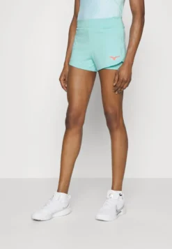 Mizuno FLEX SHORT - Kurze Sporthose - Tanager Turquoise