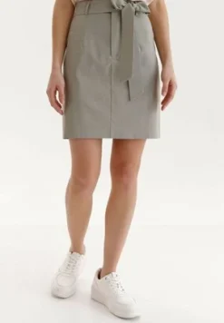 ICHI A-Linien-Rock - Marron -Angebote Stil Tage Store b3fc6bdfe1c4406fa2478f04c8c7f650