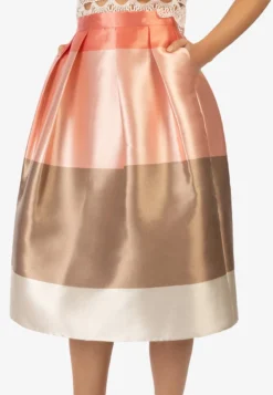 APART ROCK - A-Linien-Rock - Apricot Multicolor -Angebote Stil Tage Store b9da9af95ef841b083b77e645622d847